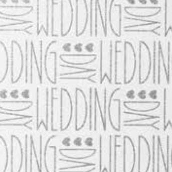 Gift Wrap - Glitter Rollwrap Paper Gift Wrap Roll - 2M - Love Deco Wedding Day Silver