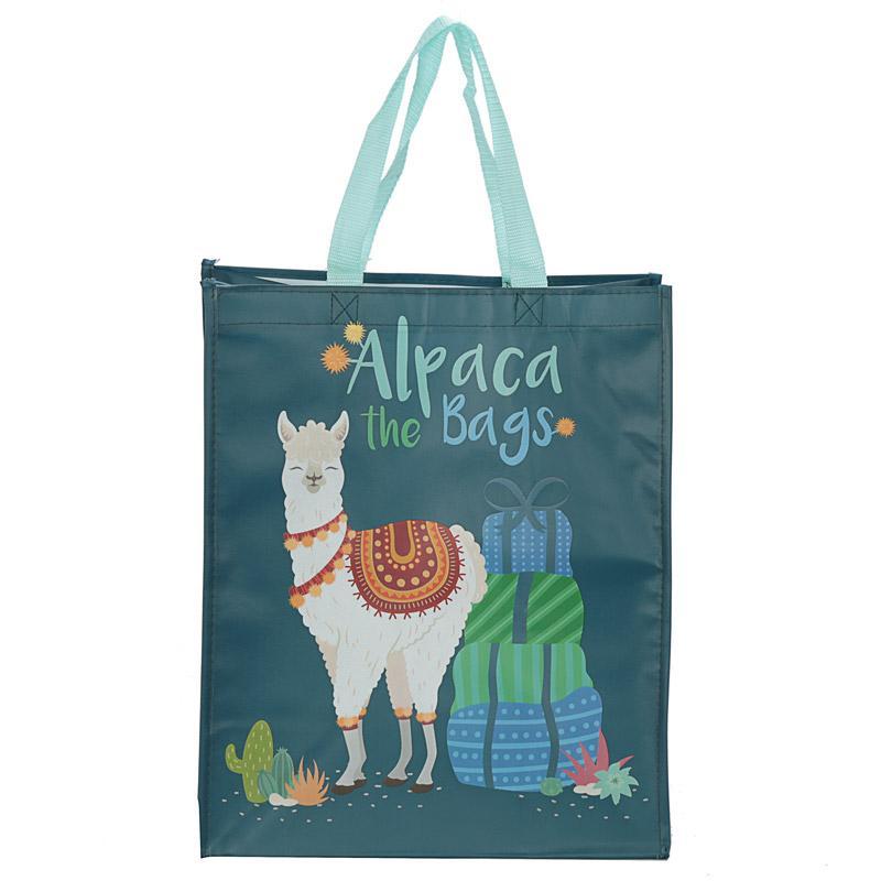 Alpaca Design Reusable Shopping Bag - Alpaca the Bags! – Bags of Room